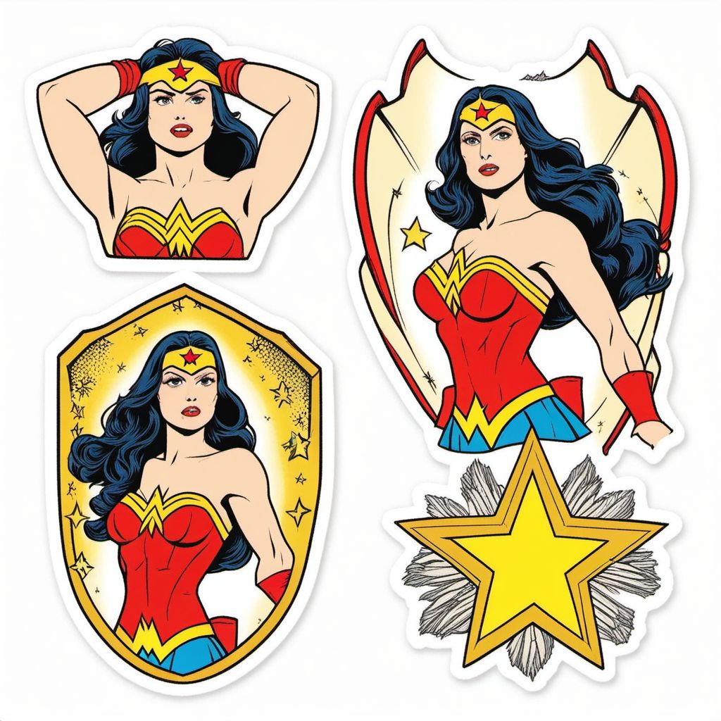 00095-20230831115035-7779-Wonderwoman   StickerSheet  _lora_SDXL-StickerSheet-Lora_1_, Very detailed, clean, high quality, sharp image, Saturno Butto.jpg